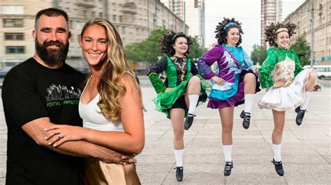 kylie kelce irish dance|Kylie Kelce Shows Off Her Irish Dancing Skills for St..